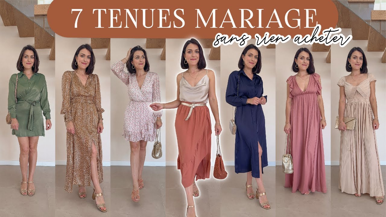 7 LOOKS INVITEE MARIAGE - Piocher dans son dressing
