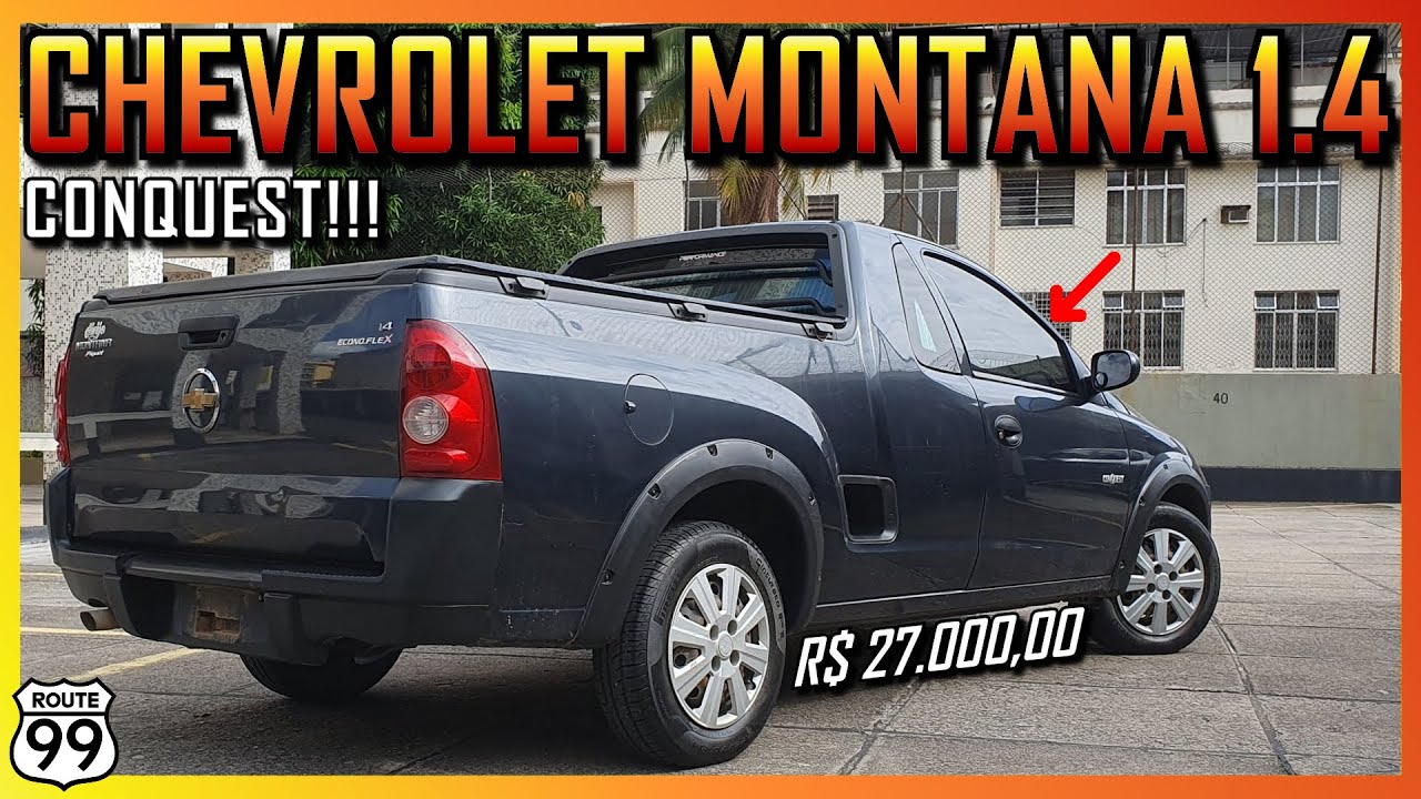 CHEVROLET MONTANA 1.4 CONQUEST é uma ÓTIMA COMPRA por menos de 30 mil reais...