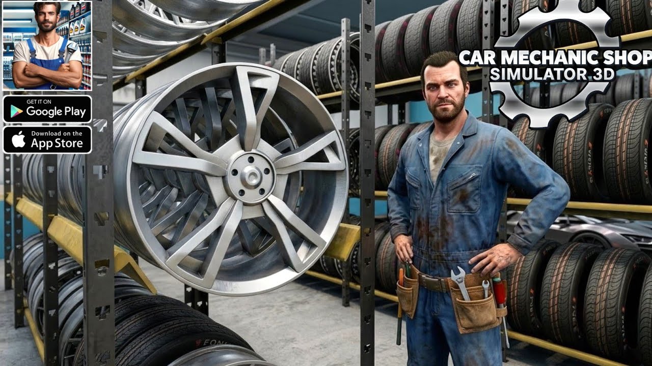 Car Mechanic Shop Simulator 3D &ndash; Android Gameplay 