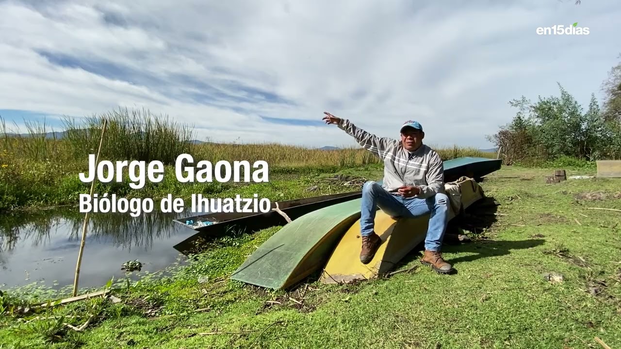 Jorge Gaona, biólogo Ihuatzio: la profundidad del lago de Pátzcuaro ha caído 9 metros en 4 décadas