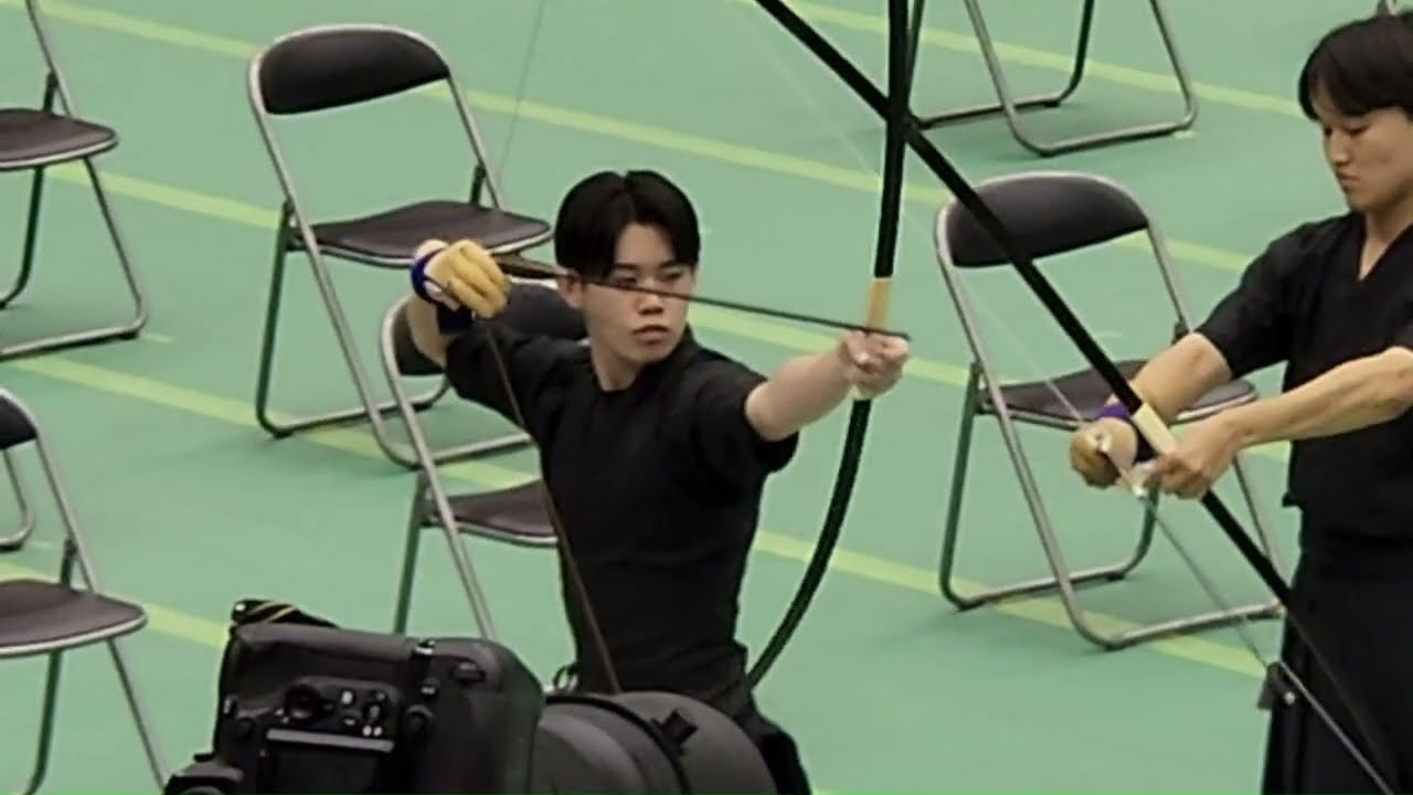 第七十二回全日本学生弓道選手権大会の射手たち