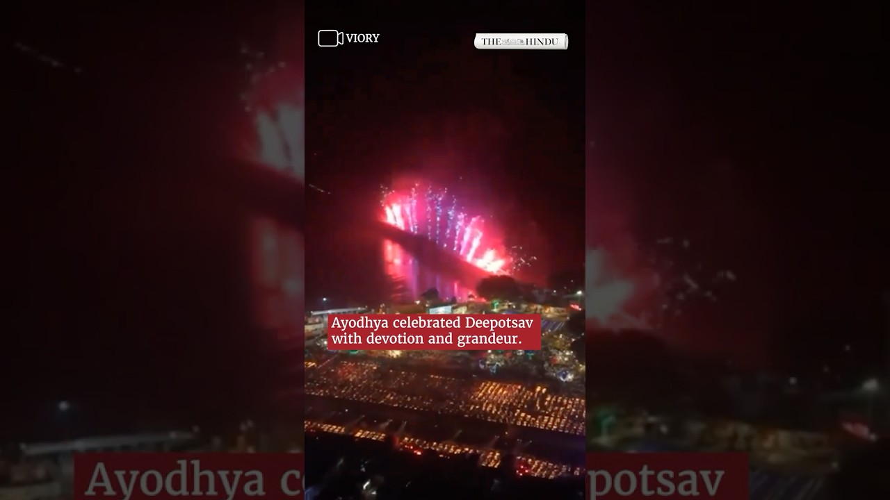 Ayodhya sets Guinness World Records with 2.6 million diyas on Diwali