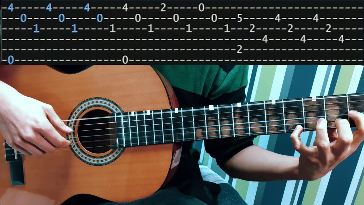 Spanish Romance (Anonymous) - Classical Guitar Lesson (TABS)