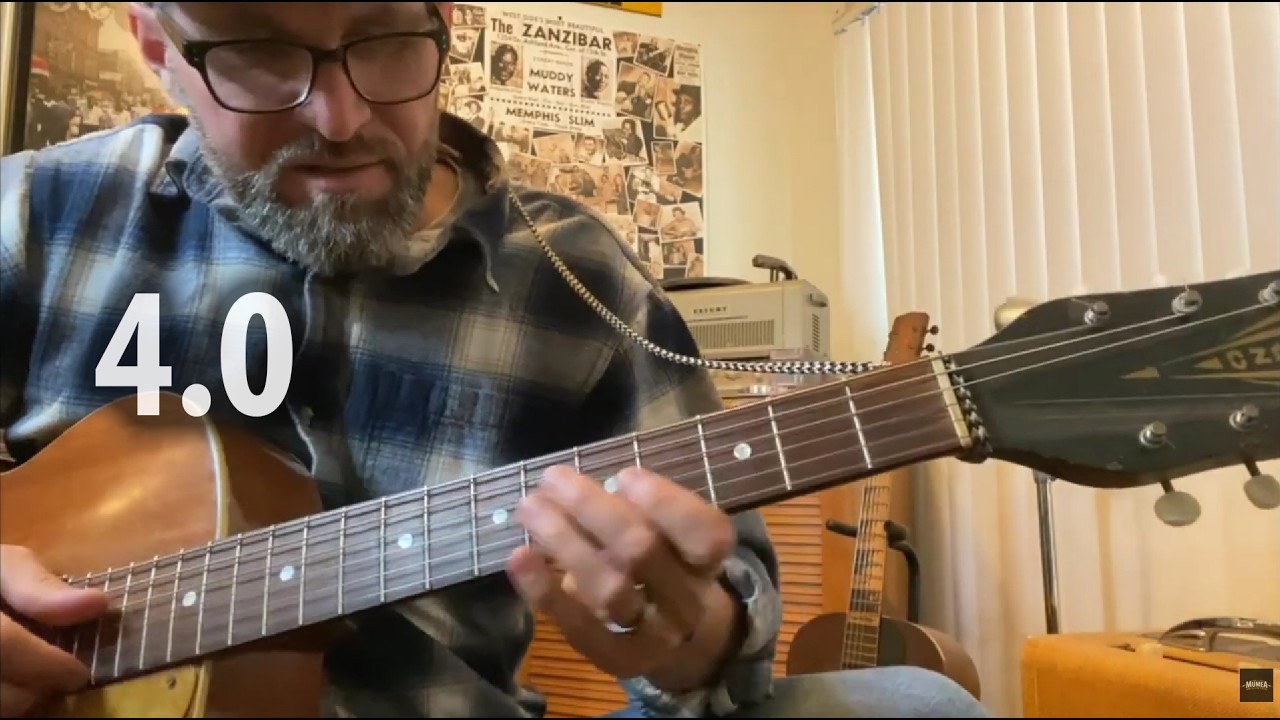 Chicago Blues Guitar – Lesson 4.0 Playing in the Key of A (Intro & Full Demo)