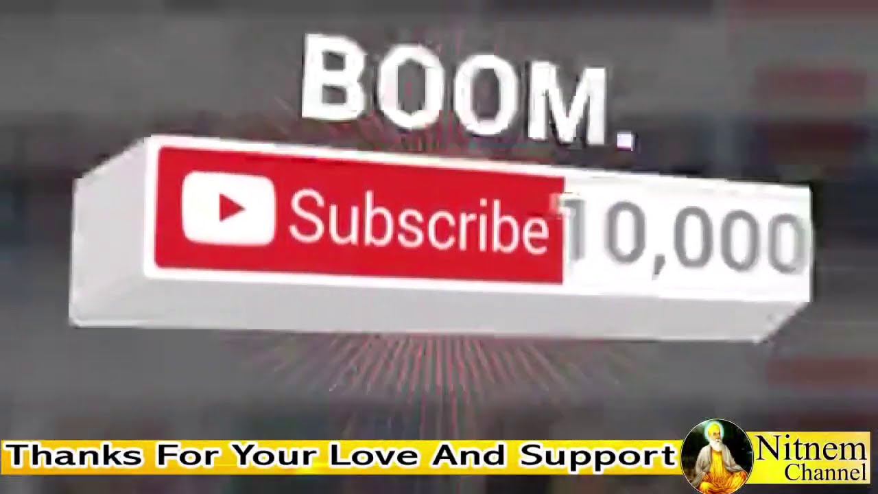 Thanks For Support Nitnem Channel