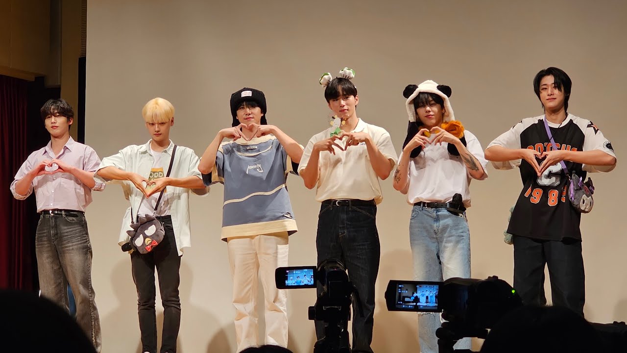 [위아이 팬싸] 230826 케타포 대면 팬싸 엔딩멘트+릴레이 라이브 4K