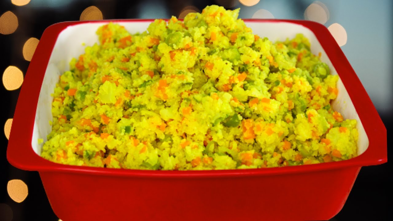 ARROZ DE COUVE FLOR - MUITO RÁPIDA e LOWCARB