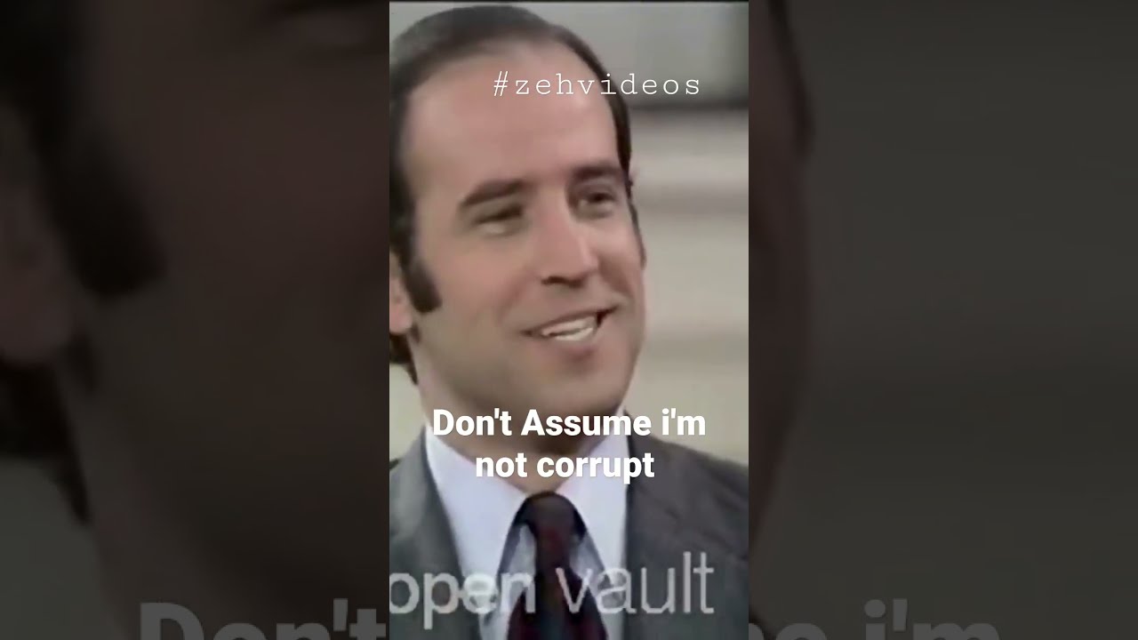 Young Joe Biden Talks Political Prostitution in 1974 Interview 