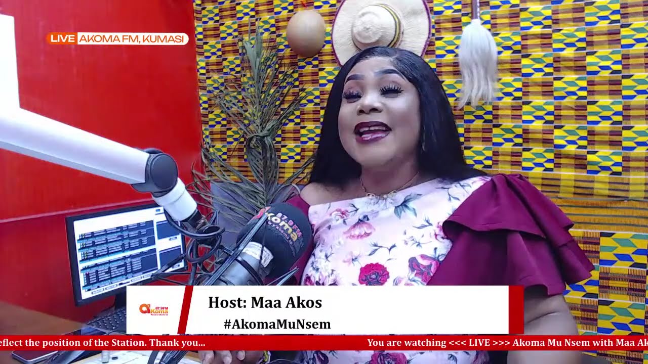 LIVE: Akoma Mu Nsem with Maa Akos || 18th March, 2026