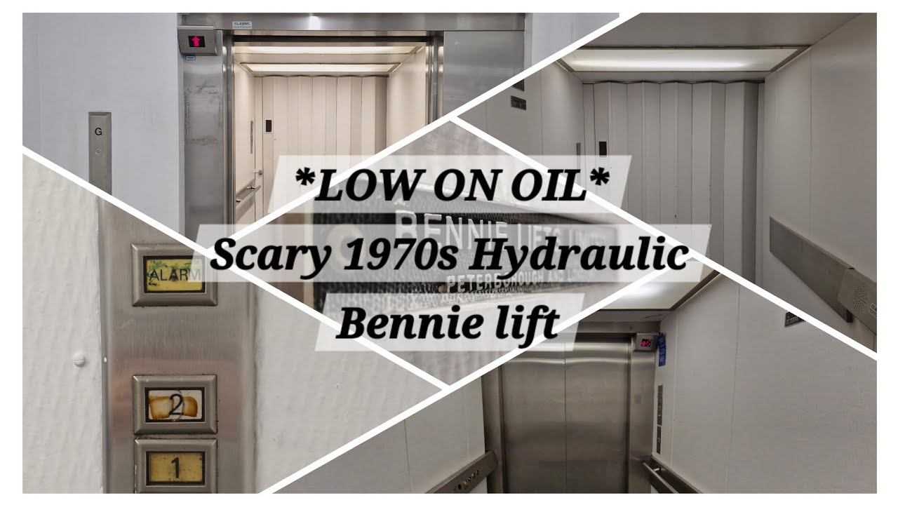*LOW ON OIL* Scary 1970s Hydraulic Bennie lift