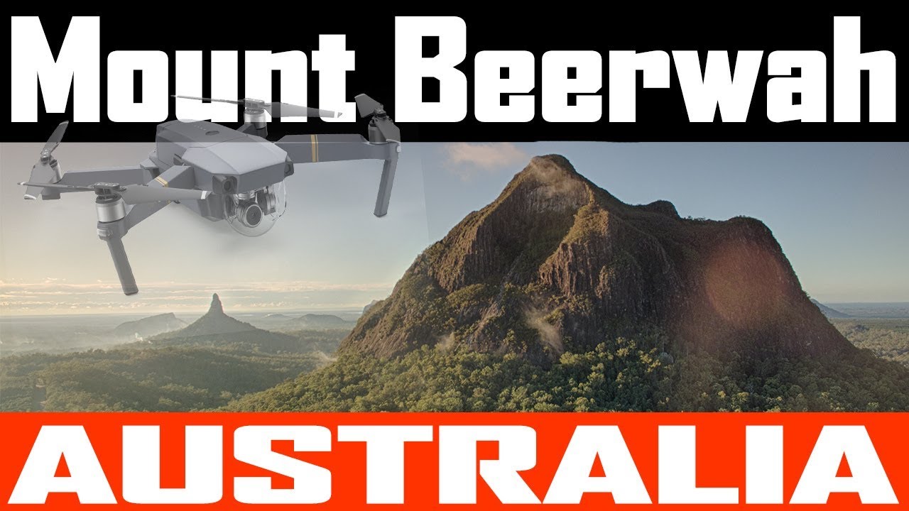 Mount Beerwah - Queensland Australia - Volcanic Plug Drone Footage with Mavic Pro - UpDownUnder