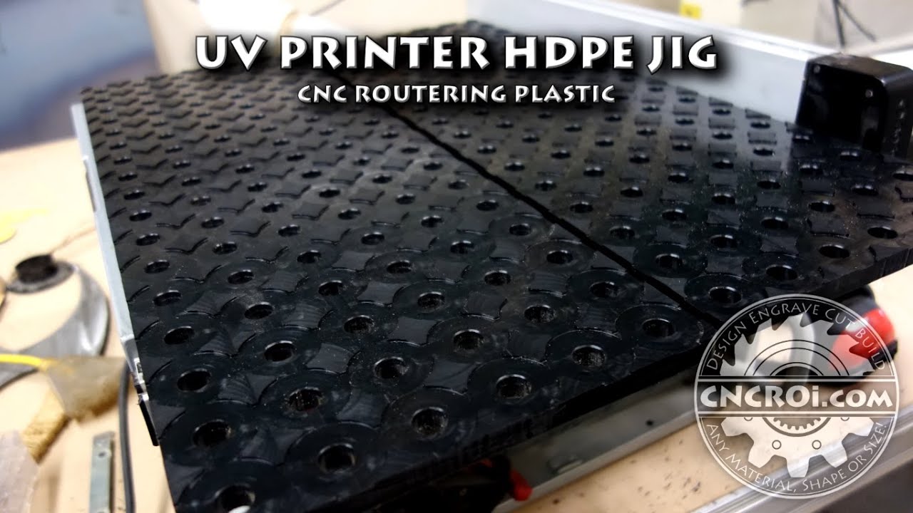Custom HDPE Jigs: UV Printing