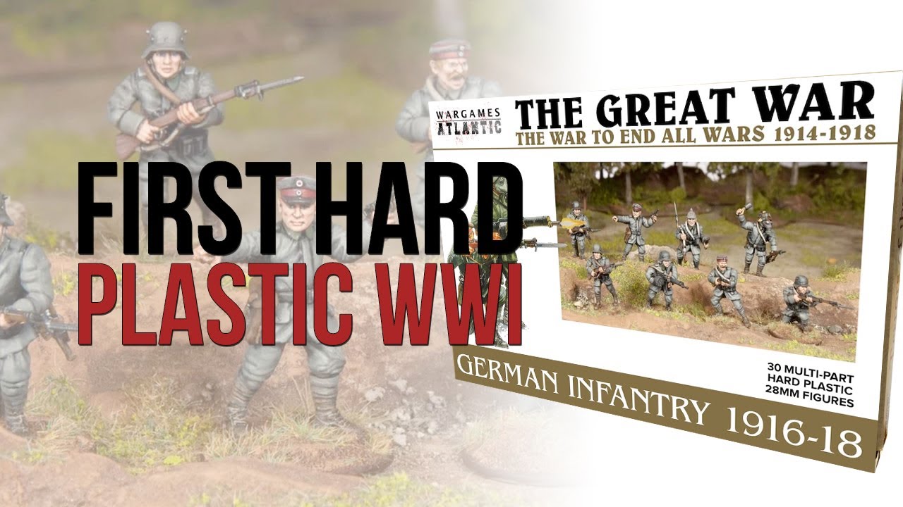 German Infantry 1916 – 18 | Wargames Atlantic | Unboxing