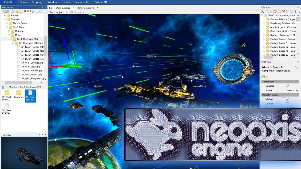 NeoAxis Game Engine -- A Shockingly Powerful Free Game Engine