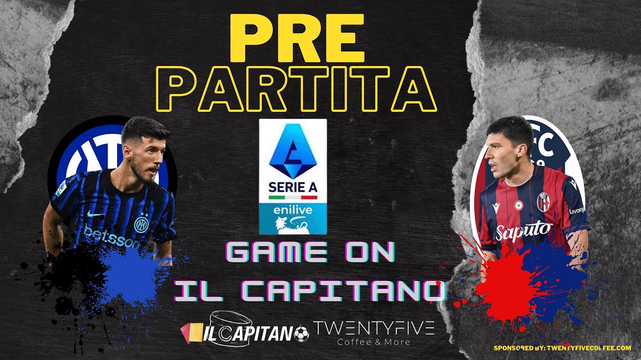 PRE INTER VS BOLOGNA CANCELO ACERBI DE VRIJ CALHANOGLU FRATTESI