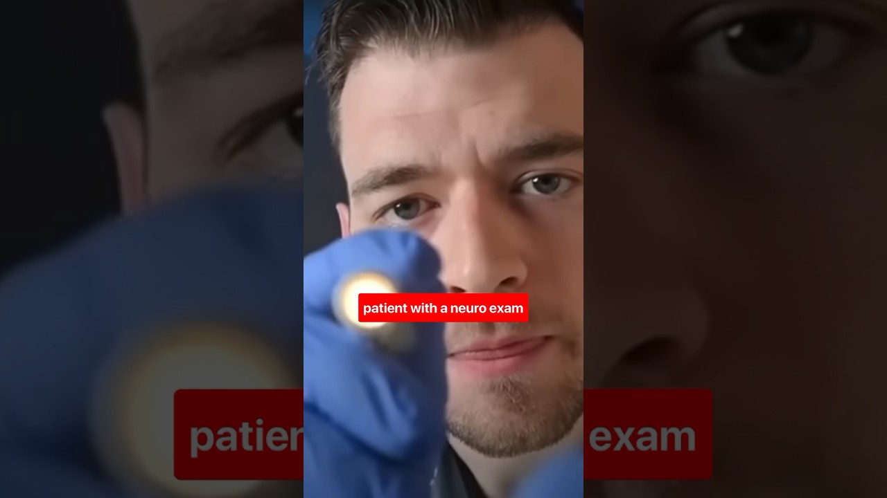 Can you diagnose a patient with just a neuro exam? 👀🧠🔦Comment and discuss your diagnosis below!