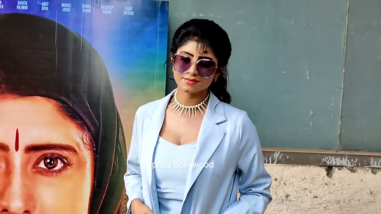 Vindhya Tiwary Spotted During Her Movie The Conversion Special Screening | Vindhya Tiwary