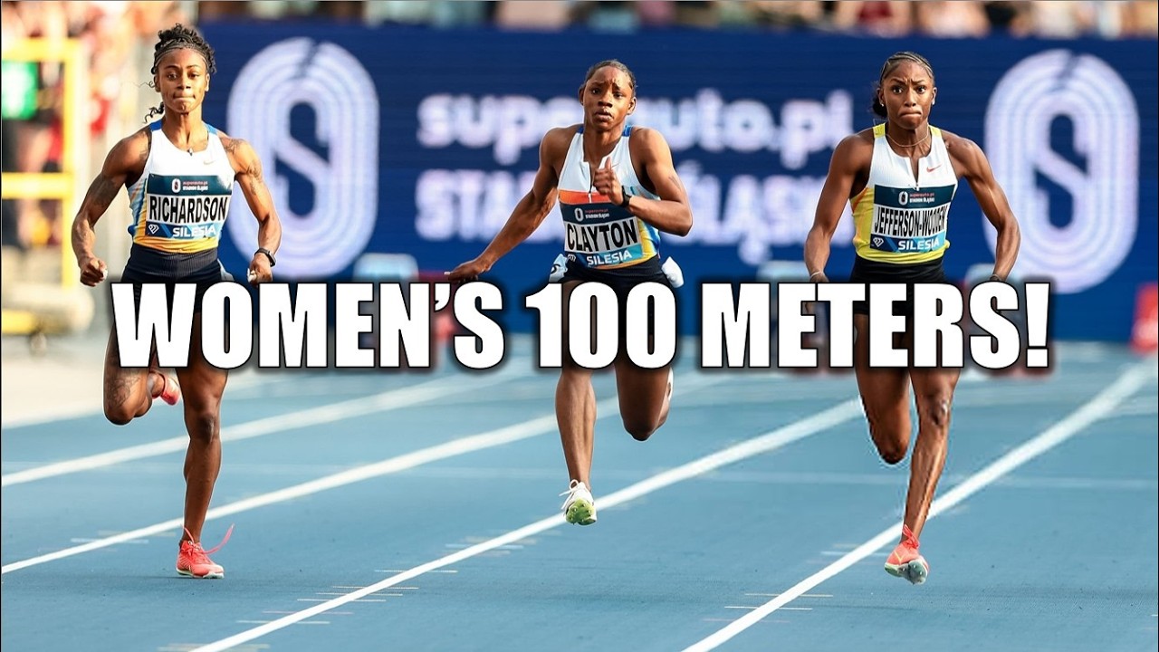 Sha'Carri Richardson VS. Melissa Jefferson-Wooden! | Women's 100 Meters - Silesia Diamond League