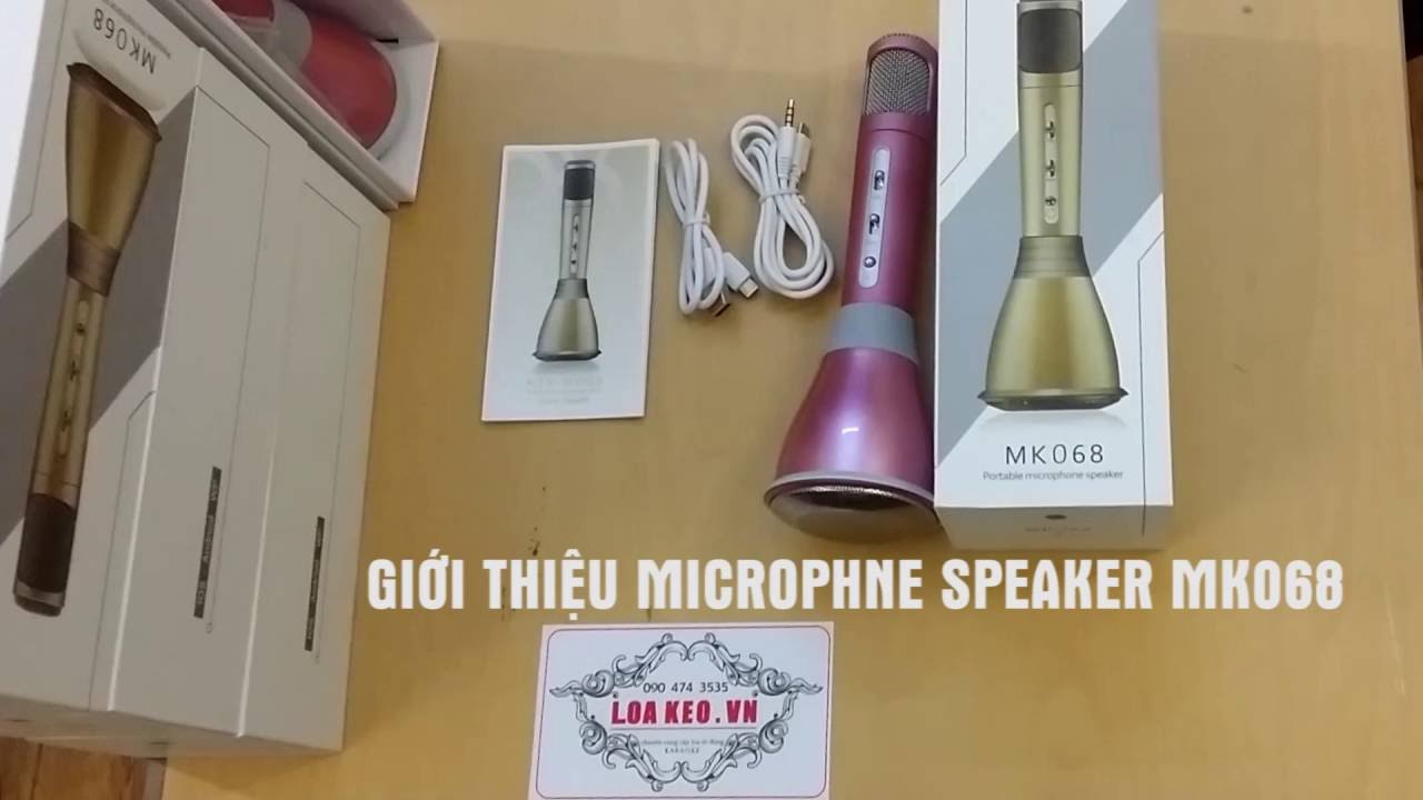 [REVIEW] Micro K&egrave;m Loa H&aacute;t Karaoke Cực Hay 3 in 1