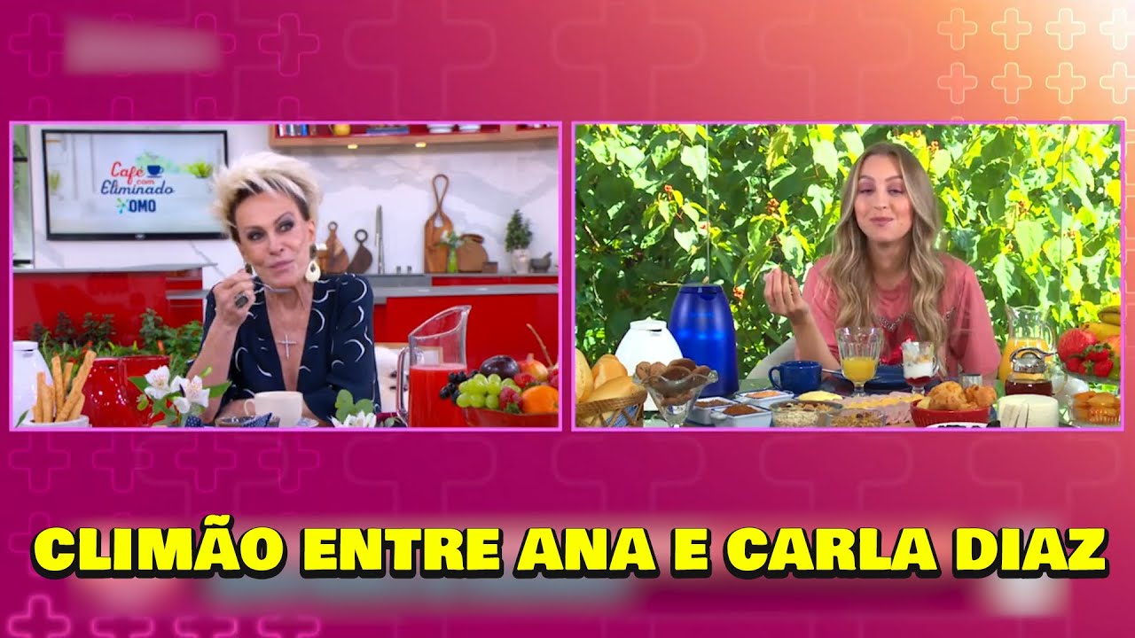 Clim&atilde;o entre Ana Maria Braga e Carla Diaz bomba nas redes: &ldquo;Bruta e sem paci&ecirc;ncia&rdquo;