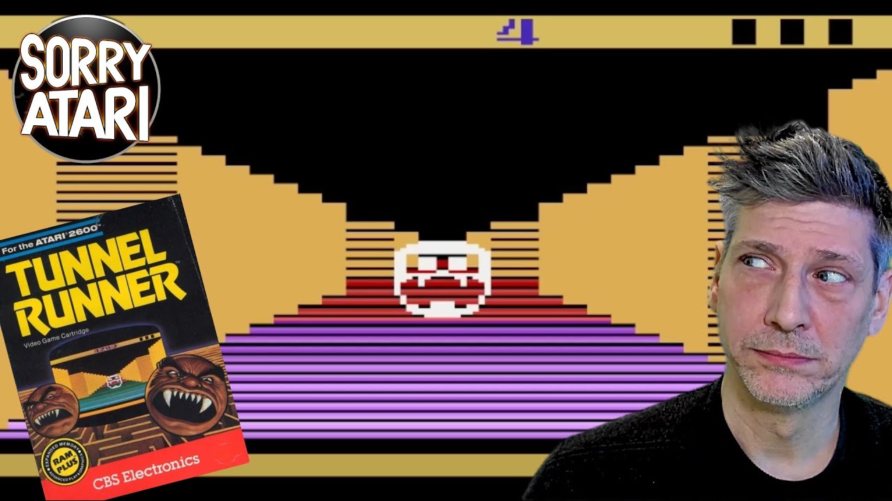 🕹️ Извините, Atari #94: Tunnel Runner выводит Atari 2600 за пределы лимита 🕹️