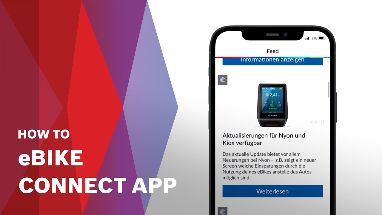 How To | eBike Connect App