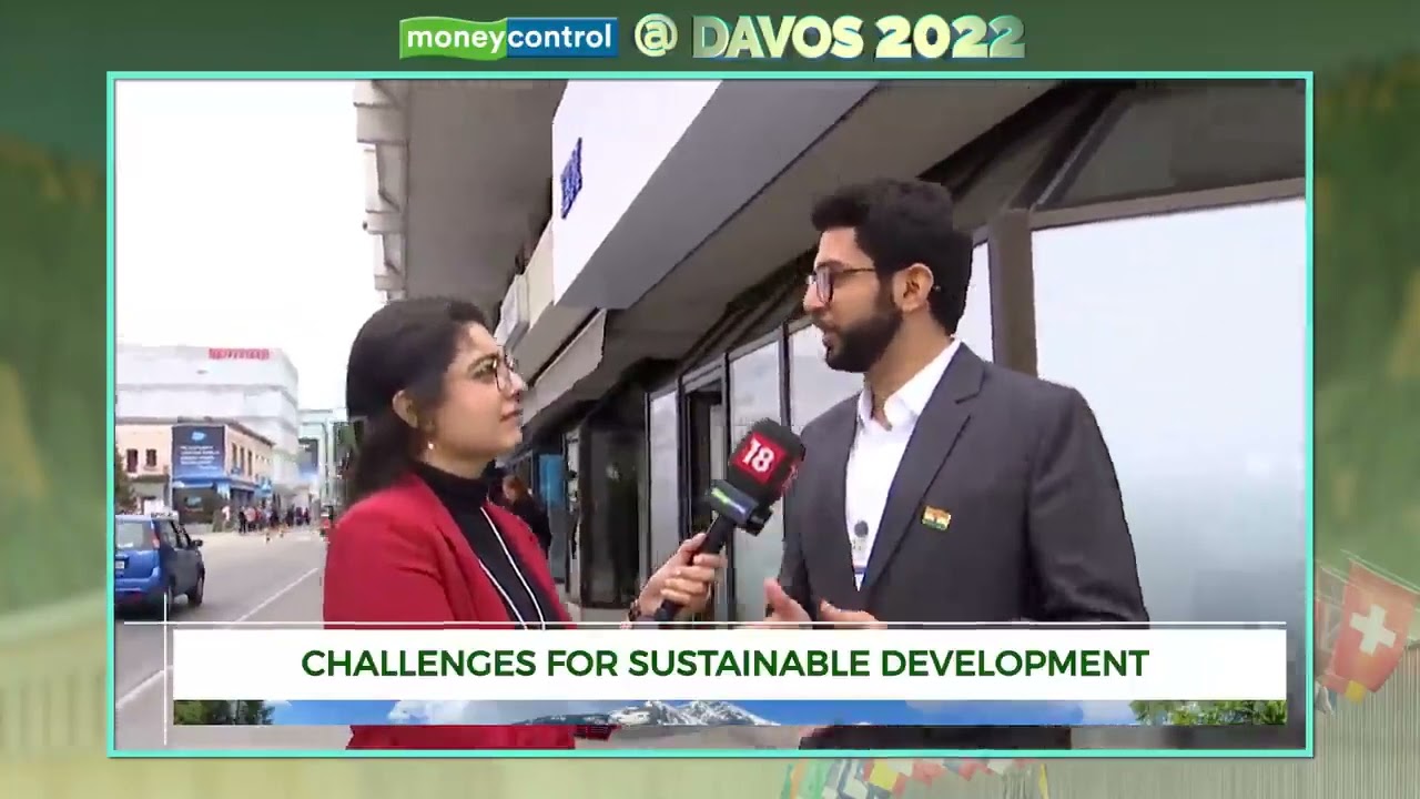 Speaks to Aditya Thackeray at Davos 2022