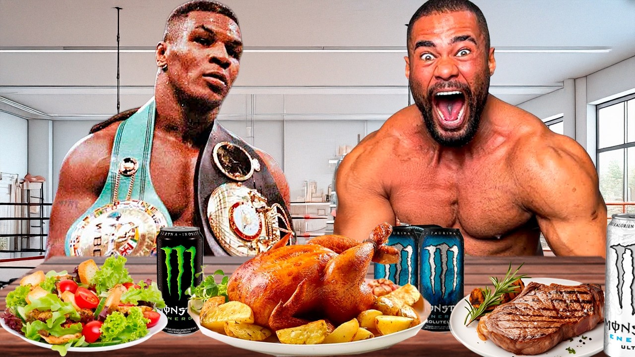 FIZ A DIETA DO MIKE TYSON E OLHA COMO FIQUEI!