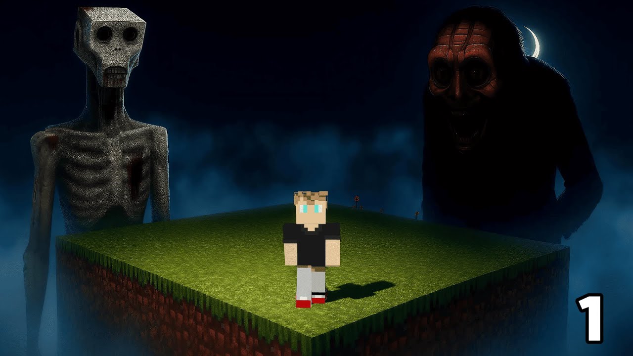 J&rsquo;ai SURV&Eacute;CU &agrave; des Mods TERRIFIANTS en OneChunk ! / EP.1