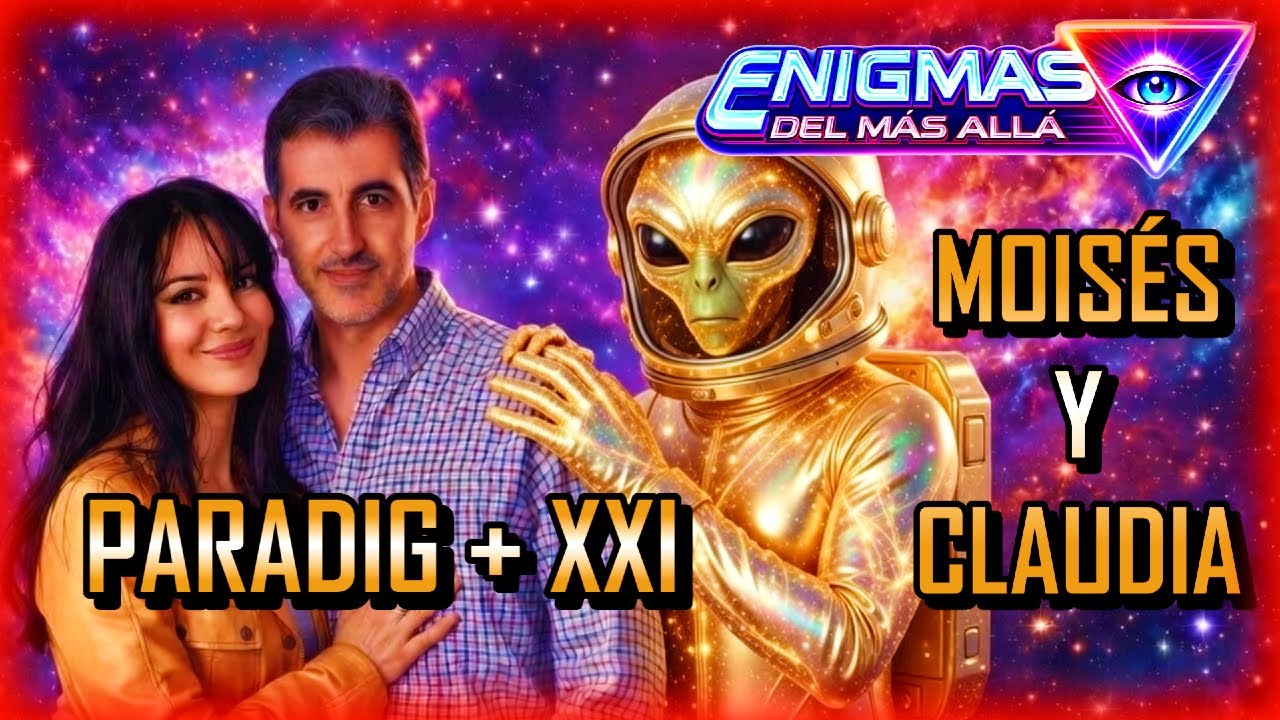 ENIGMAS DEL MÁS ALLÁ. UNA CHARLA CON MOISÉS GARRIDO Y CLAUDIA MOCTEZUMA