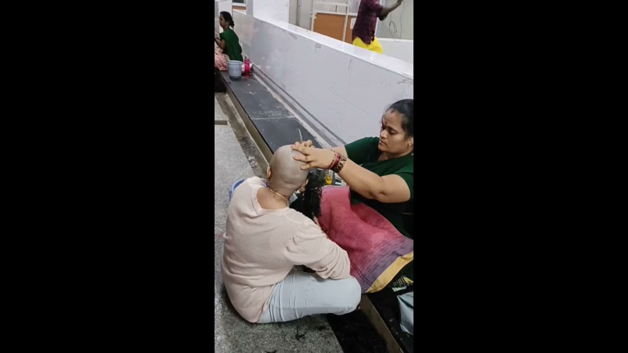 Hair Shave /Mundan | Donating Hair In Tirupati | Mundan Vlog #ttd #tirumala  #vivekkasarapuvlogs