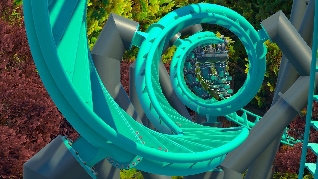 Invertigo | Vekoma 10-Inversion Coaster | NoLimits 2 + FVD++ | Coaster 151