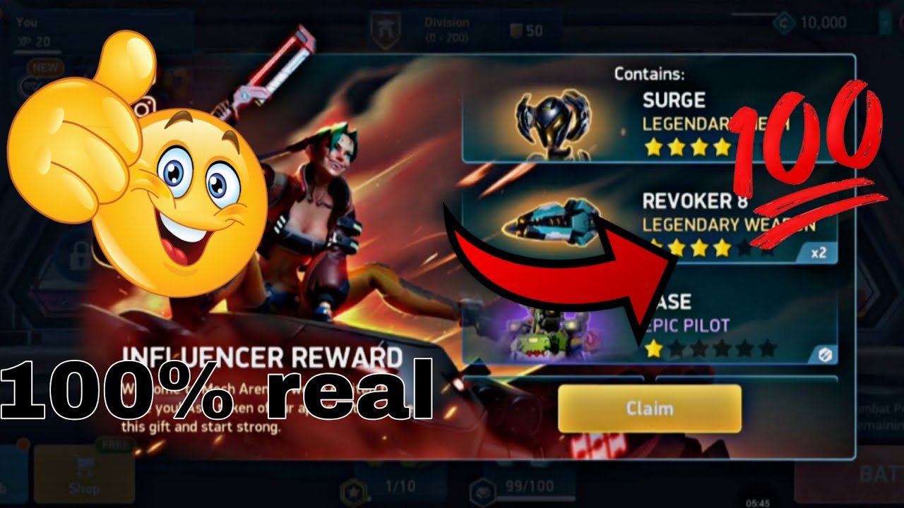 How i got surge in mech arena || mech arena || completely free 