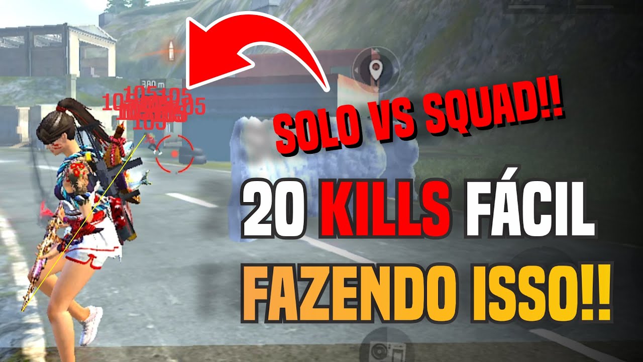 O JOGO FICA MUITO FÁCIL ASSIM !! 20 KILLS SEMPRE