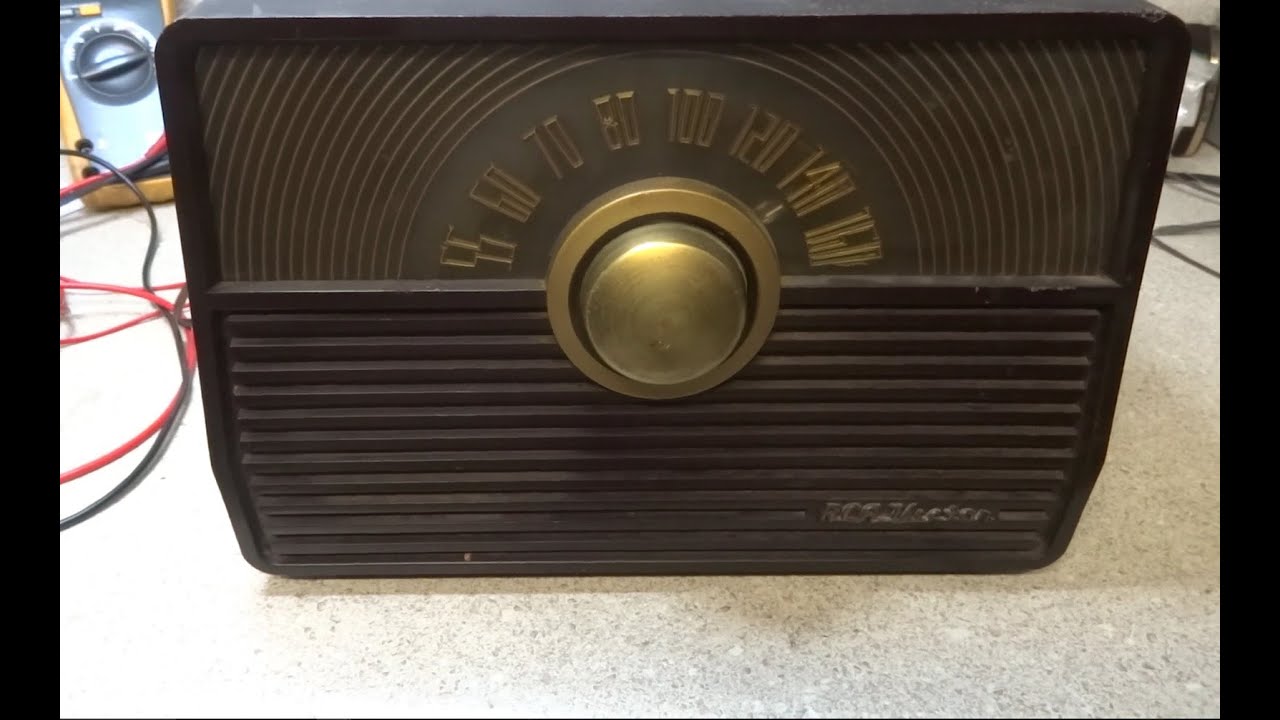 Repairing A 1952 RCA 1X52 Radio With Silver Mica Disease (SMD)