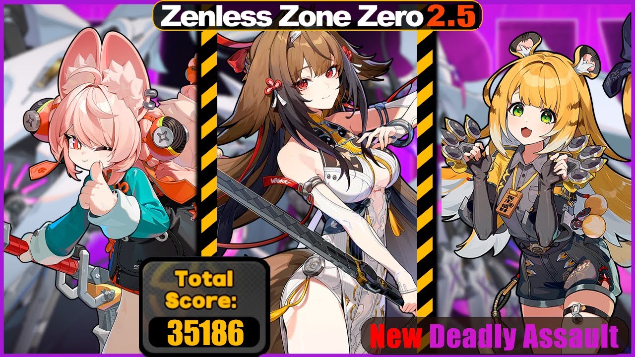 New Deadly Assault: Primodial Nightmare - The Creator. M0 Ye Shunguang W/ Zhao + Ju Fufu / ZZZ 2.5