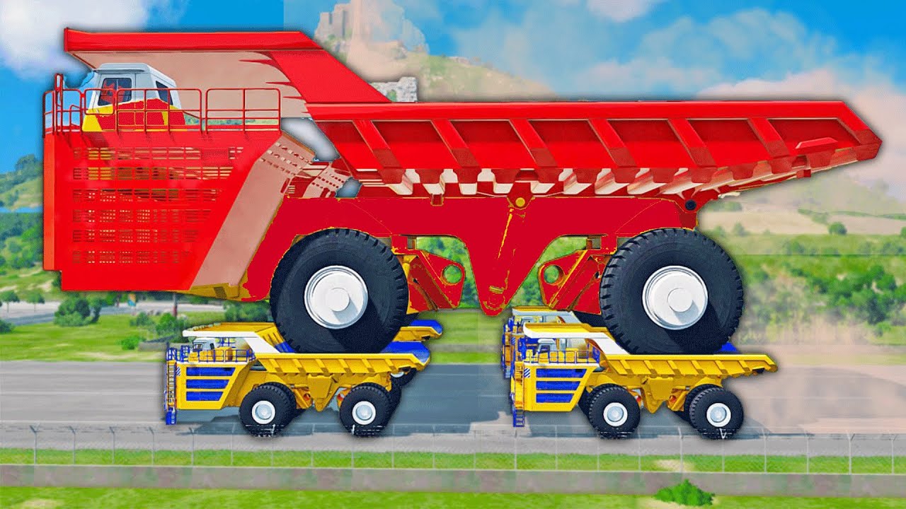 HOW to MOVE the BIGGEST TRUCK in BeamNG.drive