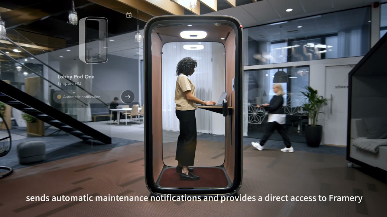 Framery One - The World's First Connected Soundproof Pod - HuntOffice™