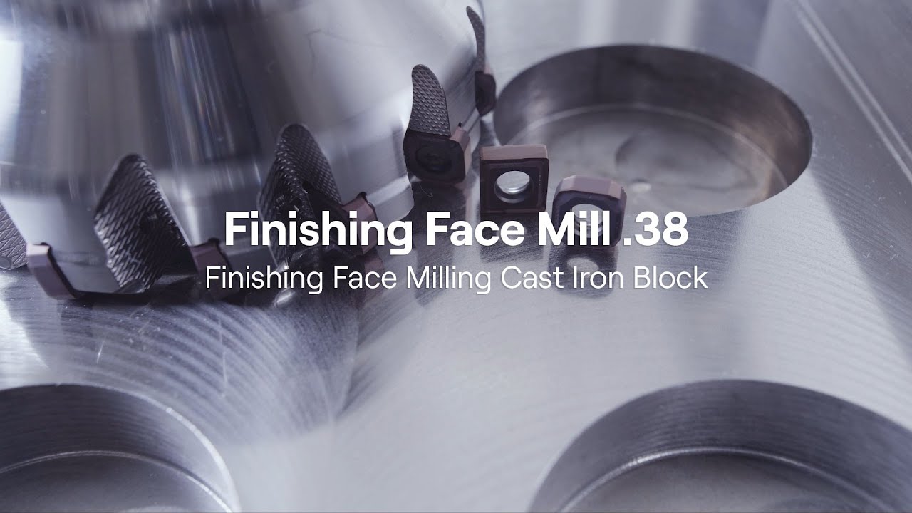 Finishing Face Milling cast iron cylinder block  | Seco tools