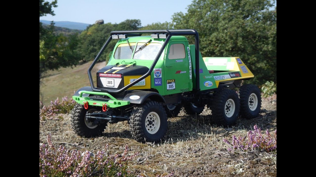 Praga V3S Trial Truck auf Jungfernfahrt