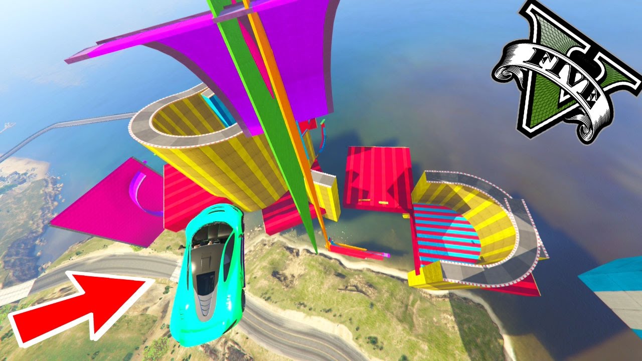 GTA 5 ONLINE 🐷  GARE STUNT HARD 🐷 GARE STUNT 🐷N*29🐷 GTA 5 ITA GAMEPLAY 🐷 DAJE !!!