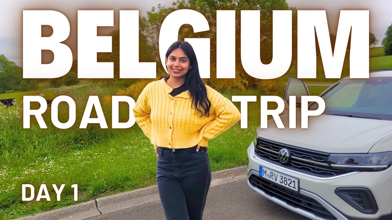 Exploring BELGIUM | Road Trip to Namur & Brussels | Rent CAR in Europe