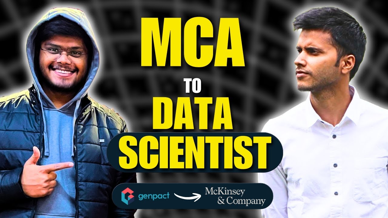 MCA to Data Scientist @McKinsey ? 🤯 How He Cracked It! | Ep. 8