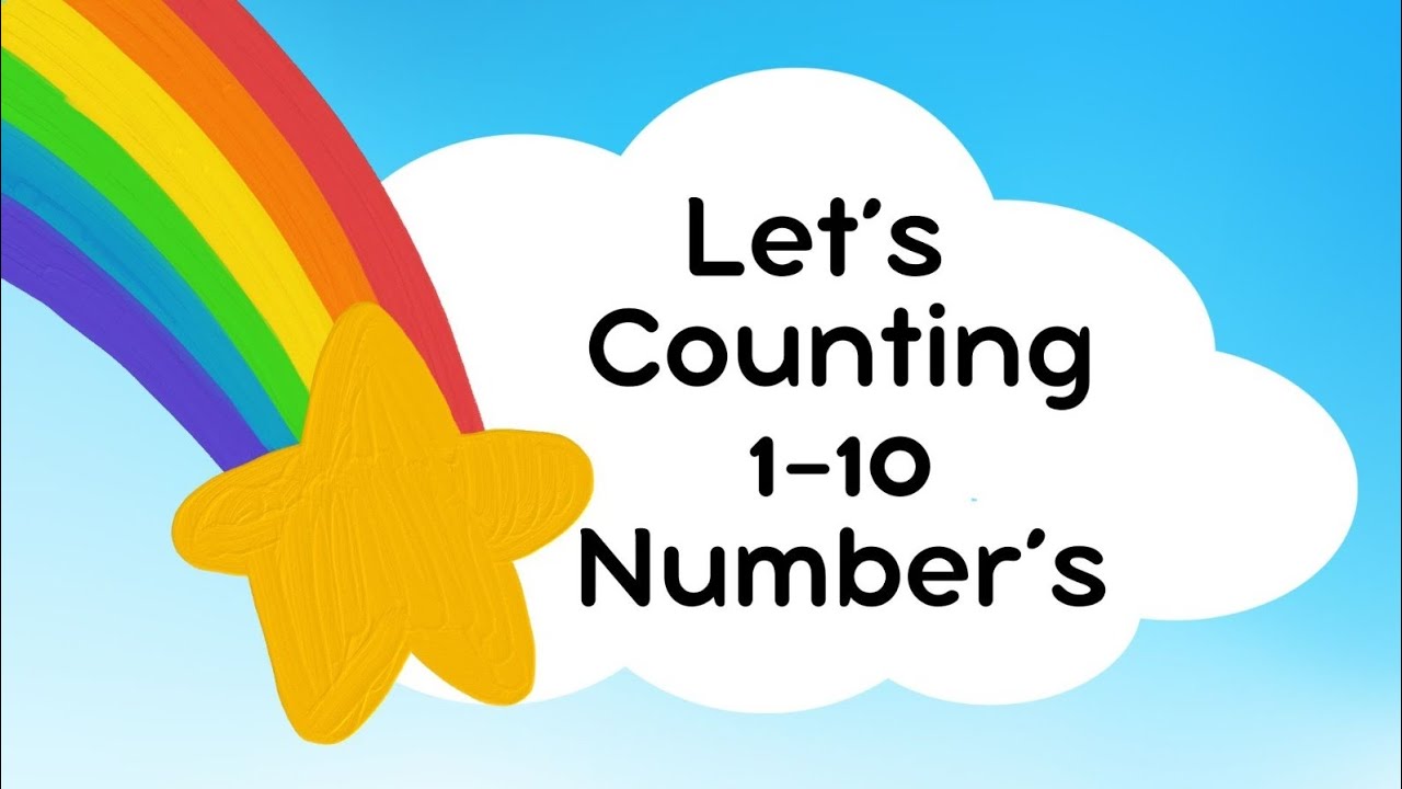 Counting 1 to 10 Numbers, Numbers 1 to 10, Counting Numbers #1to10numbers #abc #abcd
