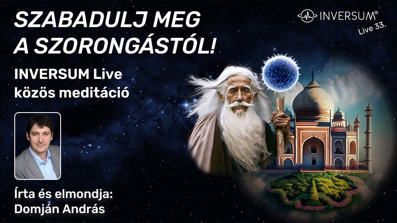 SZABADULJ MEG A SZORONGÁSTÓL! - vezetett meditáció