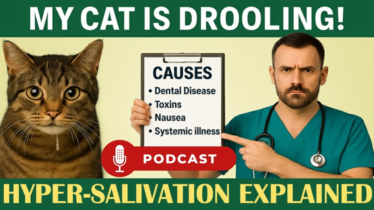 Is Your Cat Drooling? 🚨 5 Causes of Hypersalivation (Vet Advice)