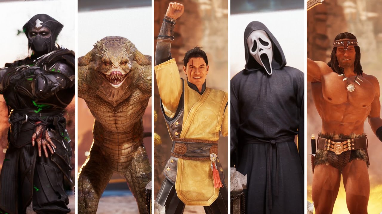 Mortal Kombat 1 - All Characters Success Test Your Might