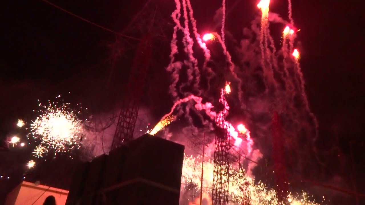 ESPECTACULO PIROMUSICAL A LA VIRGEN DE JUQUILA