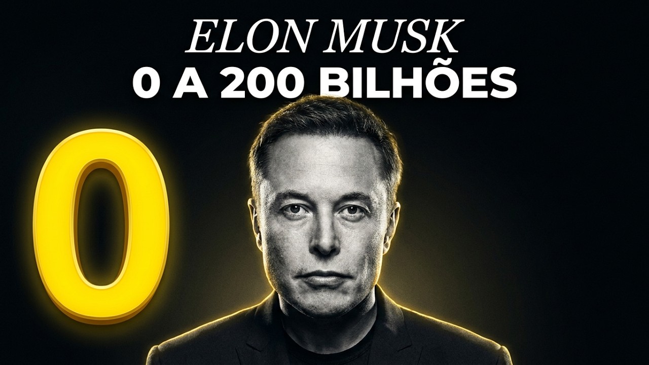Elon Musk: A Incrível História de 0 a 200 Bilhões!
