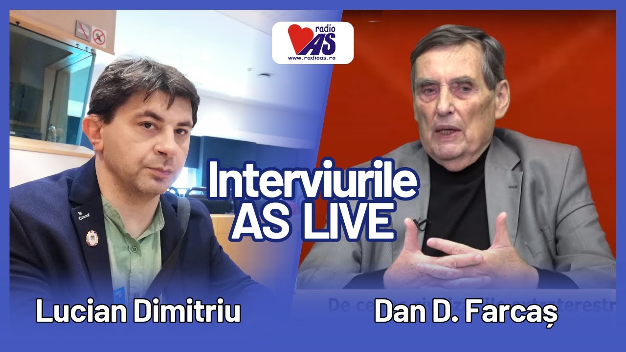 INTERVIURILE AS LIVE, cu LUCIAN DIMITRIU și DAN D. FARCAȘ, cel mai cunoscut ufolog român